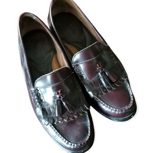 Men's Bass kilty style tasseled Weejuns Barnett,sz 9.5M classic loafers